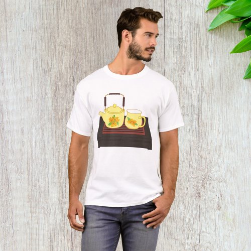 Yellow Teapot Set T_Shirt