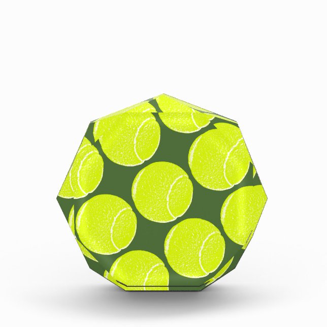 yellow tennis ball award (Front)