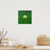 Yellow Tennis Ball Personalized Poster (Kitchen)