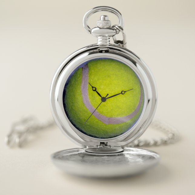 Yellow Tennis Ball,  Pocket Watch (Inside)