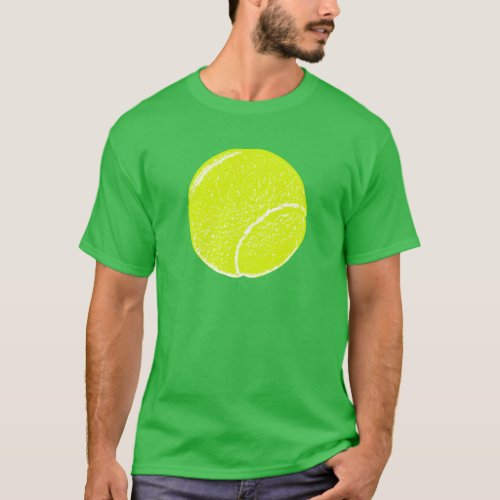 yellow tennis ball T_Shirt