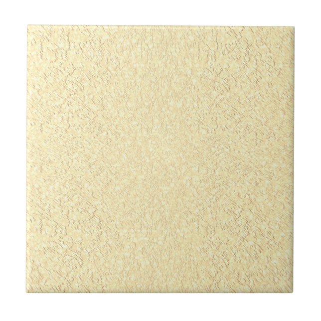 Yellow Texture Design Ceramic Tile (Front)