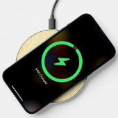 Yellow Texture Design Wireless Charger (Phone)