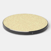 Yellow Texture Design Wireless Charger (Front 2)