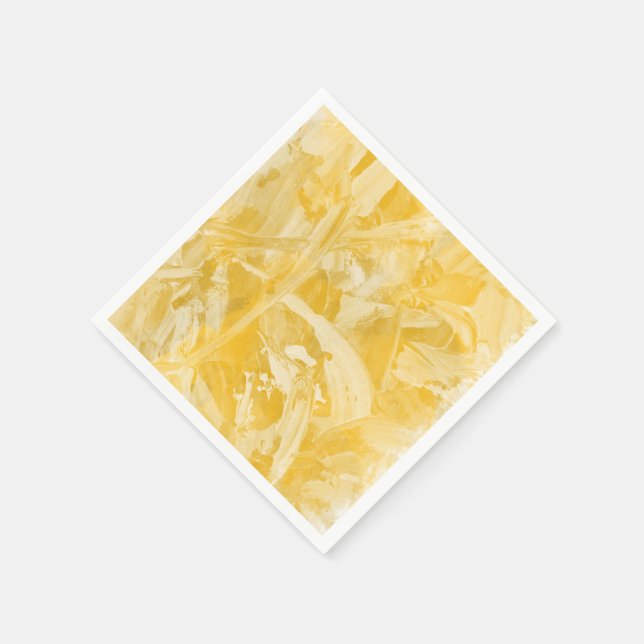 Yellow Textured Napkins (Corner)