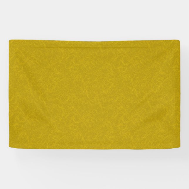 Yellow textured surface with  swirling pattern banner (Horizontal)