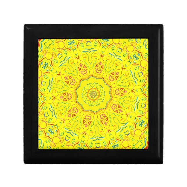 Yellow There Jewelry Box (Front)