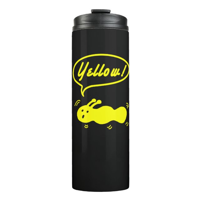 Yellow! Thermal Tumbler (Front)