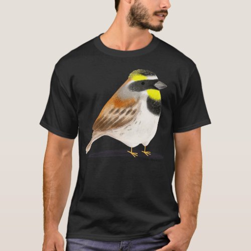 Yellow Throated Bunting Bird T_Shirt