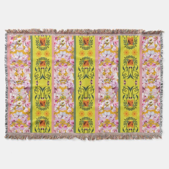 Yellow Throw Blanket (Front)
