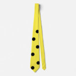 Yellow Tie With Black Dots - Man With Hat Costume at Zazzle
