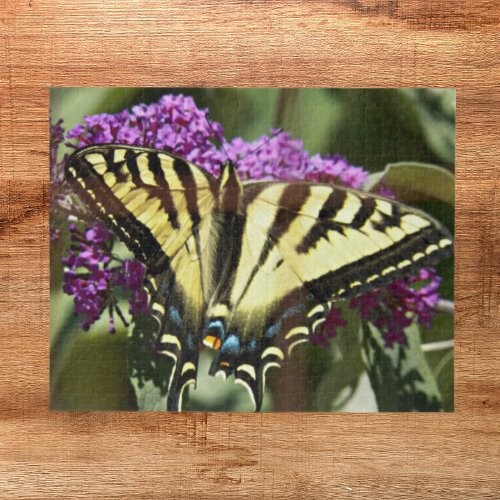 Yellow Tiger Swallowtail Butterfly Nature Jigsaw Puzzle