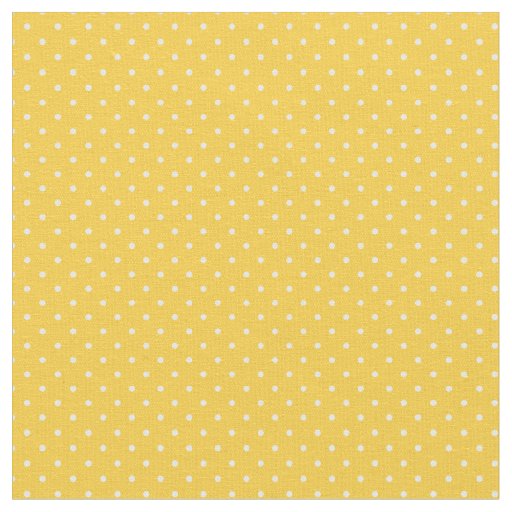Yellow Tiny Dots Fabric