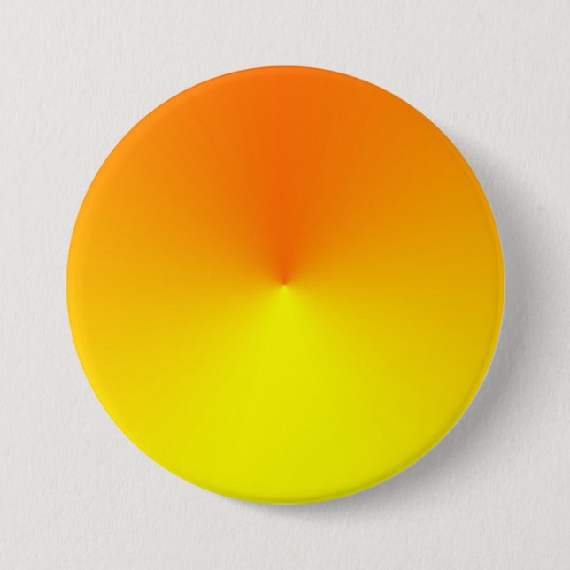 Yellow to Orange Gradient - Customized Template Button (Front)