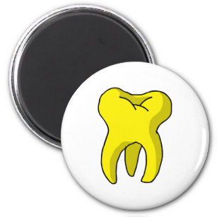 Yellow tooth magnet