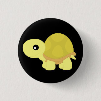 Yellow Tortoise Button
