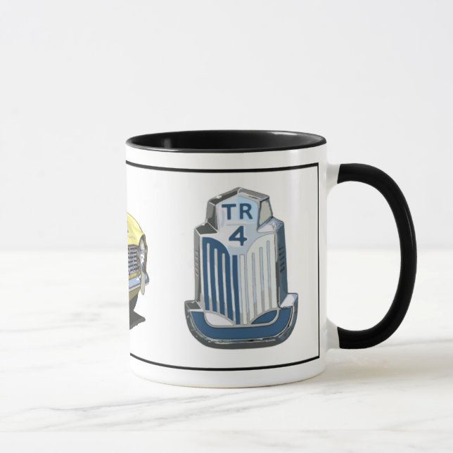 Yellow TR4 Mug (Right)