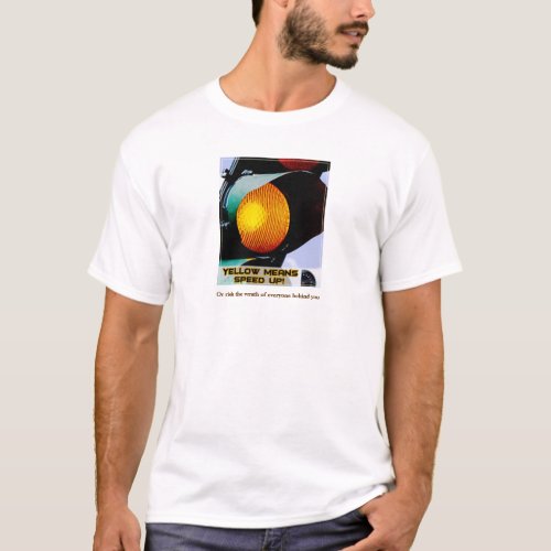 Yellow Traffic Light T_shirt