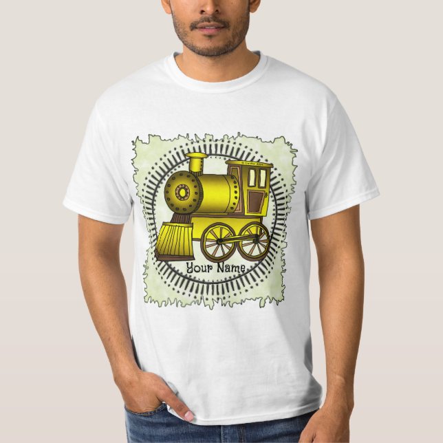 Yellow Train t-shirt (Front)