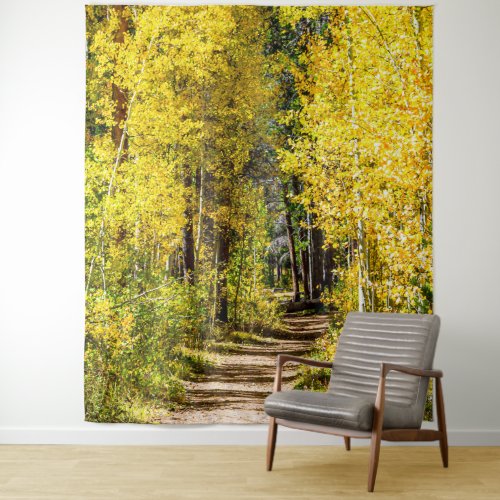 Yellow Tree Road  Hiking in Autumn Tapestry