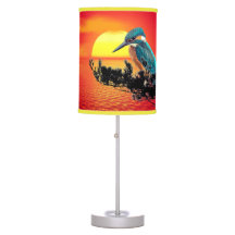 Yellow Trim Bird Sunset