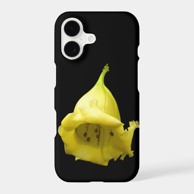 Yellow Tropical Blossom Case-Mate iPhone Case (Back)