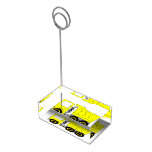 Yellow Truck Design Place Card Holder