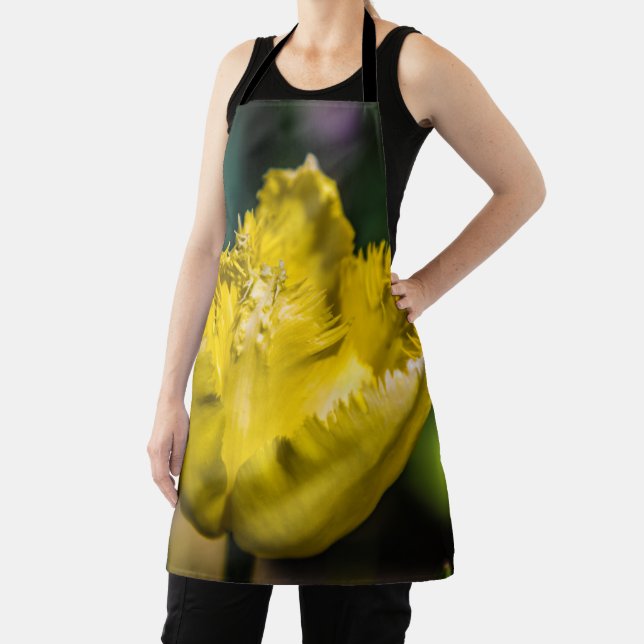 Yellow Tulip Apron (Insitu)