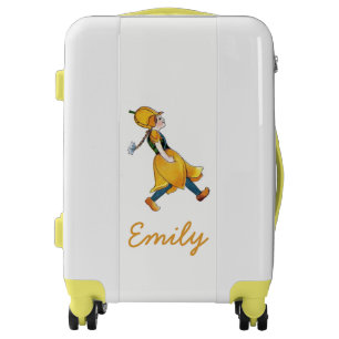 Yellow Tulip Cute Flower Child Floral Funny Girl Luggage