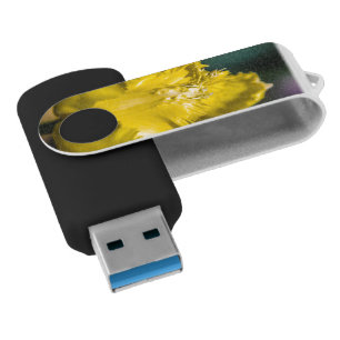 Yellow Tulip Flash Drive