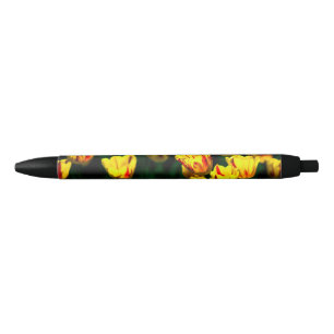 Yellow tulip flowers pen