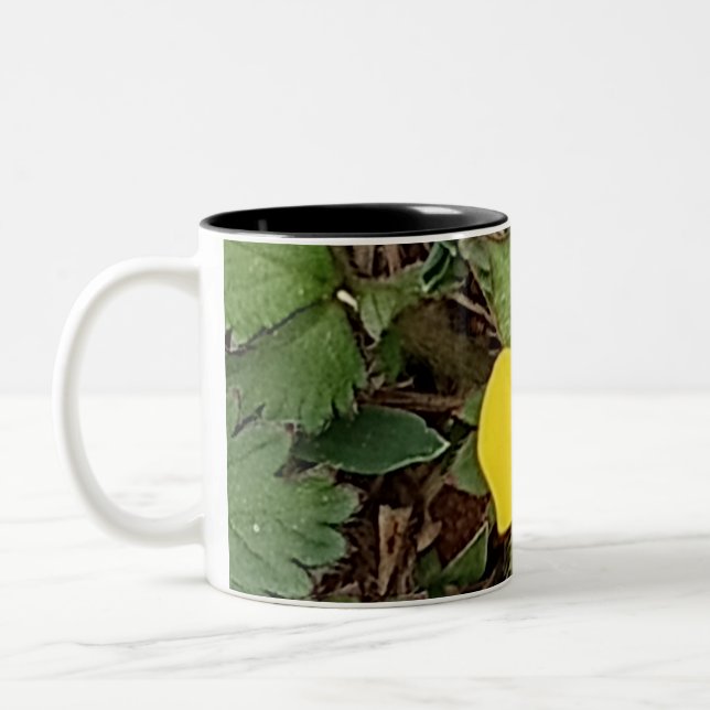 Yellow Tulip Mug (Left)