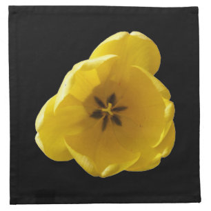 Yellow Tulip Napkin