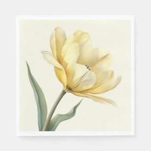 Yellow Tulip Napkins