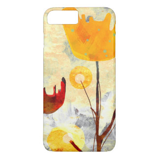 Yellow Tulip Watercolor Art iPhone 8 Plus/7 Plus Case