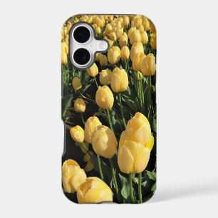 Yellow Tulips in a Field, Oregon iPhone 17 Case