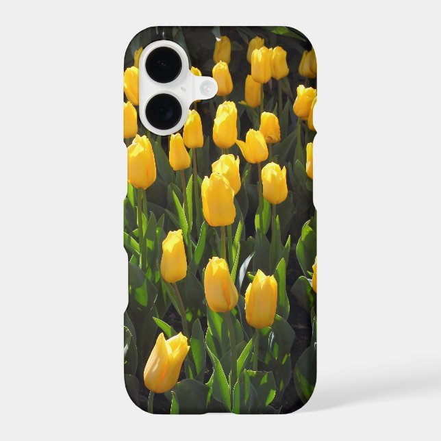 Yellow Tulips Iphone Case (Back)
