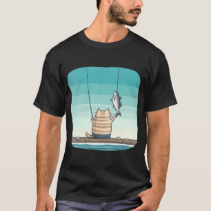 Yellow Tuna Illustration T-Shirt