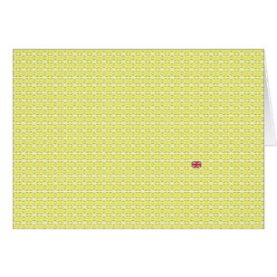 Yellow UK Union Jacks & odd one