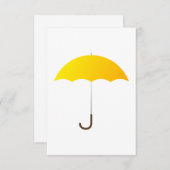 Yellow Umbrella (Front/Back)
