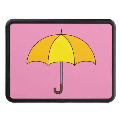 Yellow Umbrella Hitch Cover