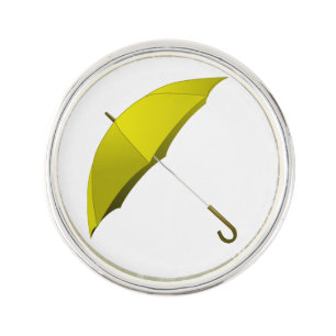 Yellow Umbrella Hong Kong Pro-Democracy Movement Pin