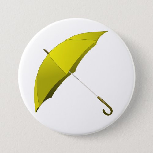 Yellow Umbrella Hong Kong Pro_Democracy Movement Pinback Button
