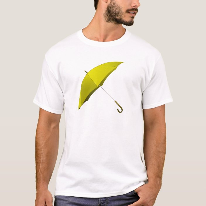 yellow umbrella t shirt