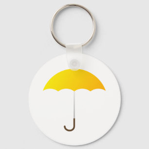 Yellow Umbrella Keychain