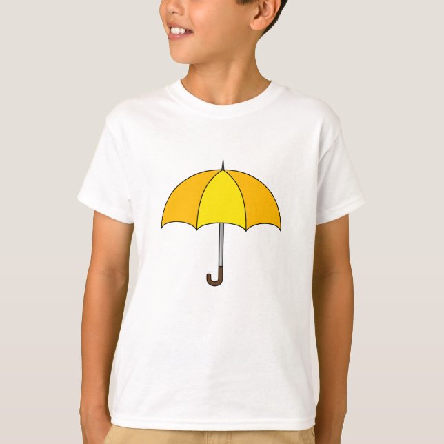 Yellow Umbrella T-Shirt (Front)