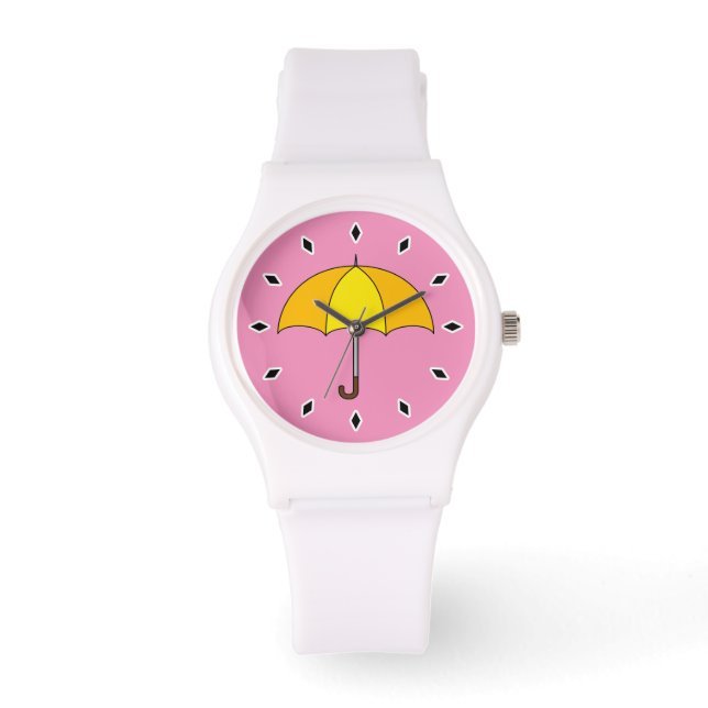Yellow Umbrella Watch (Front)