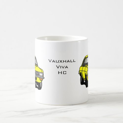 Yellow Vauxhall Viva HC Coffee Mug