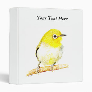 Yellow Viero 3 Ring Binder