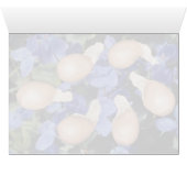Yellow Violet seeds (Viola papilionacea) flowers Cards (Inside Horizontal (Bottom))